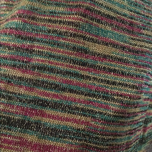 NWT Guess gold/rainbow cocktail dress - Picture 6 of 8